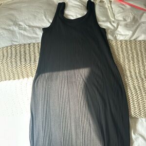 Ribbed tank top dress